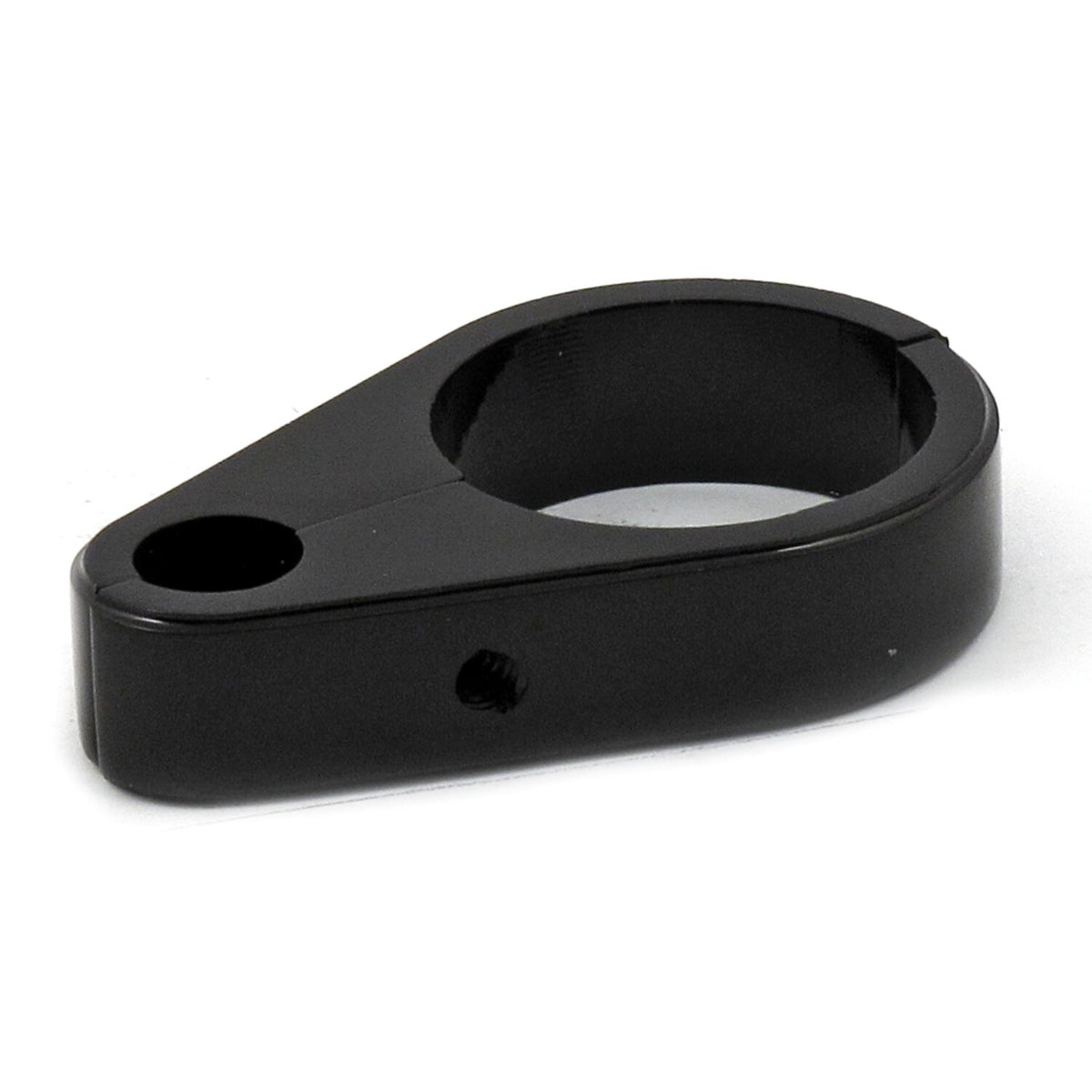 2-piece frame cable clamp. Clutch. Black