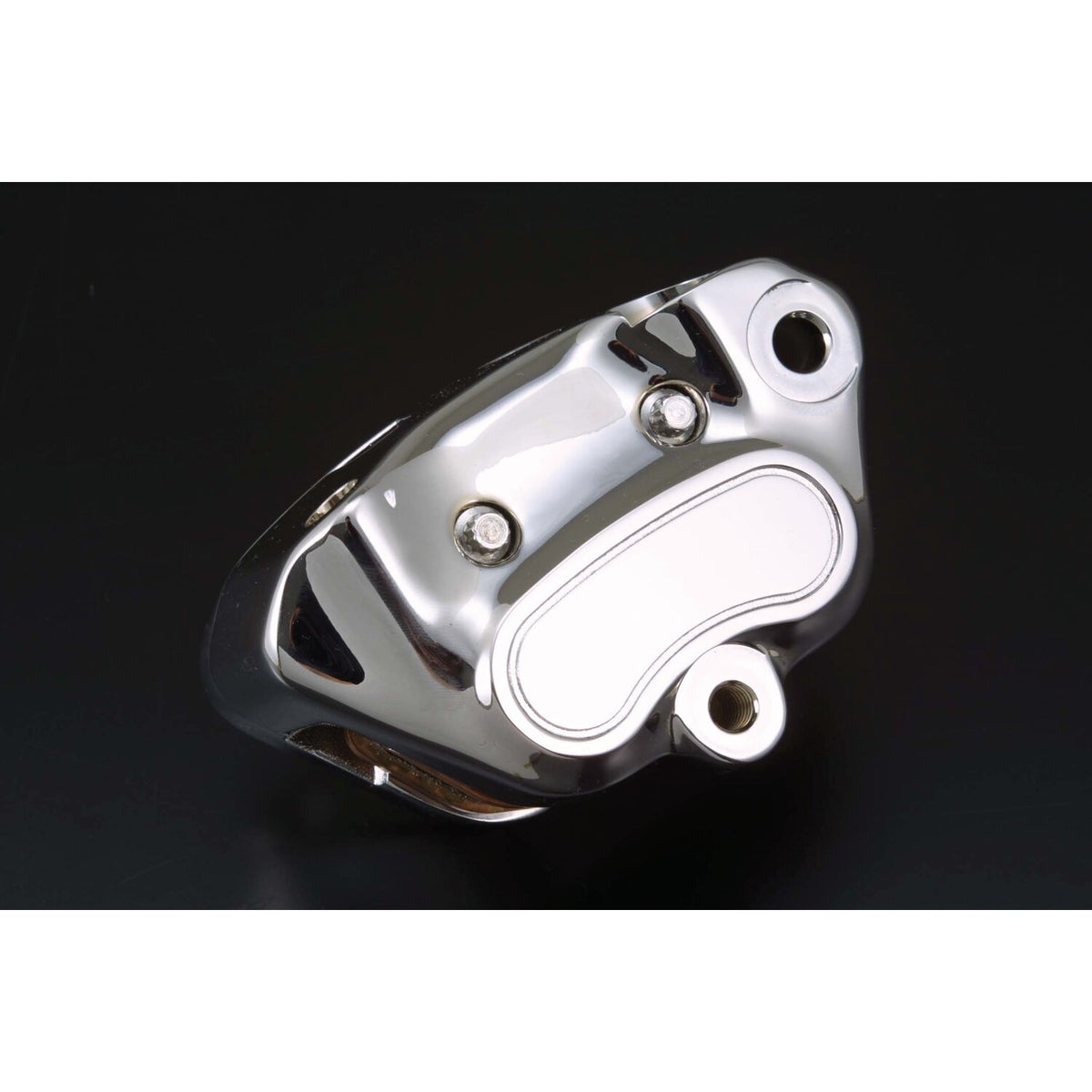 Brake caliper assembly, rear. Chrome