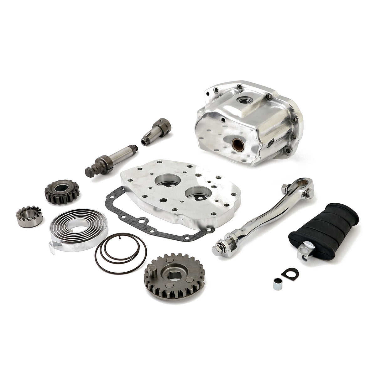 Kickstart kit, 5-speed. Chrome