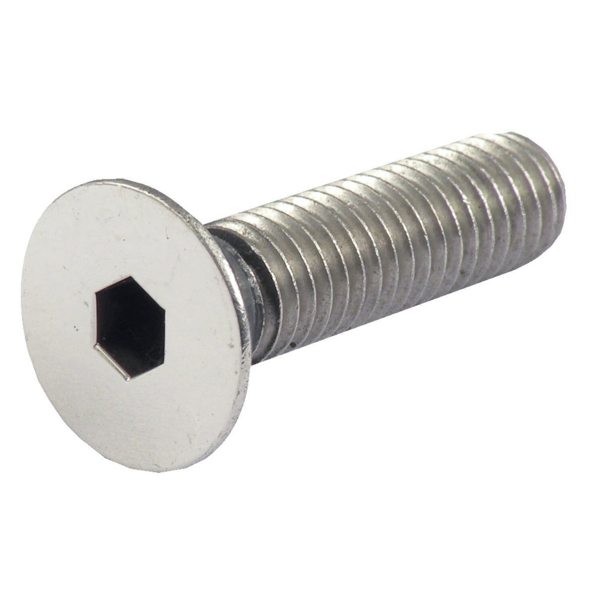 Flathead allen pol. ss 5/16-18 x 5/8