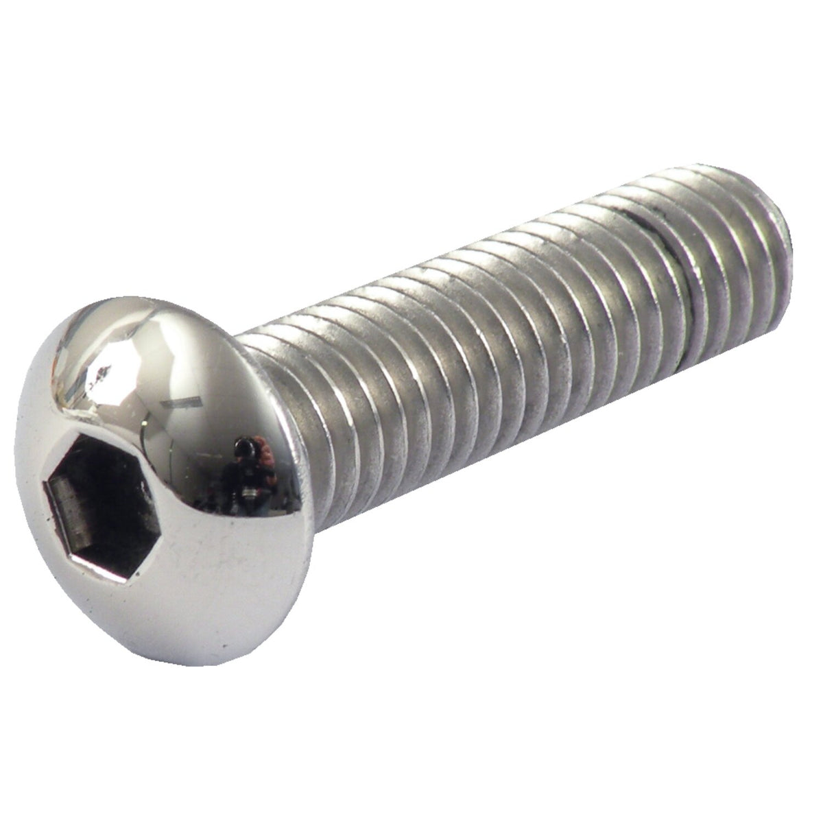 Buttonhead bolt pol. ss 8/32 x 1/4