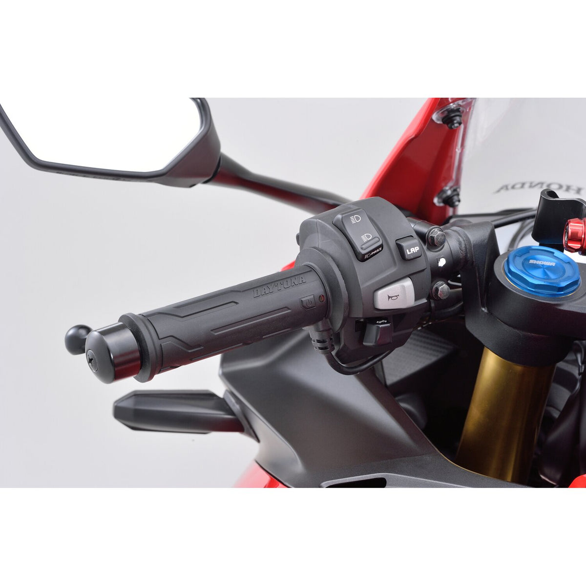 Daytona, heated grips, for 7/8" (22mm) handlebars