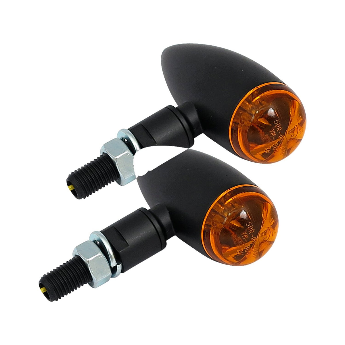 Micro bullet LED turn signals, black