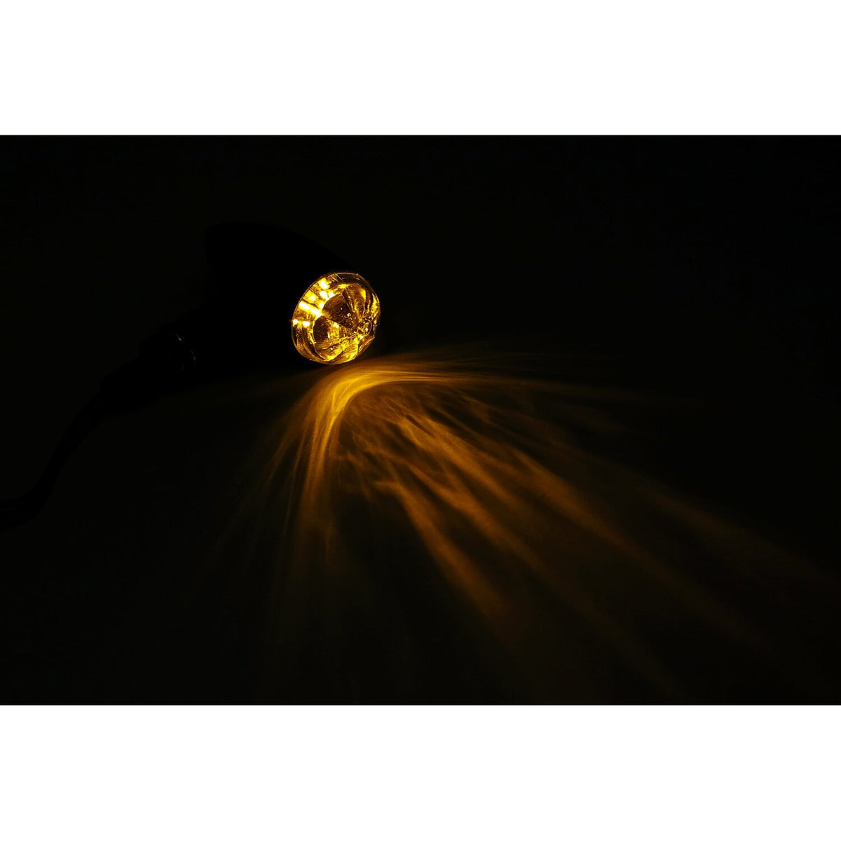 Micro bullet LED turn signals, black