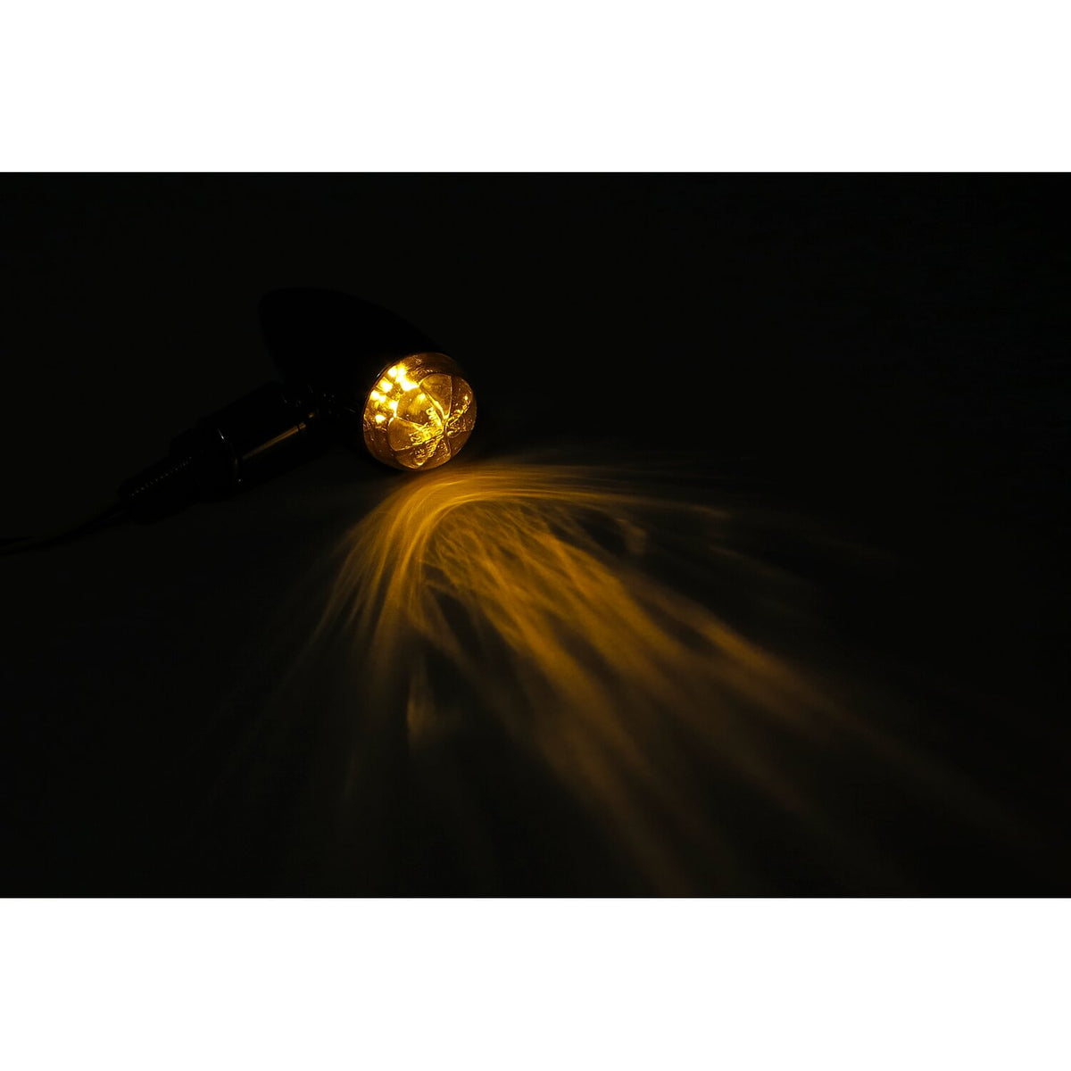 Micro bullet LED turn signals, chrome