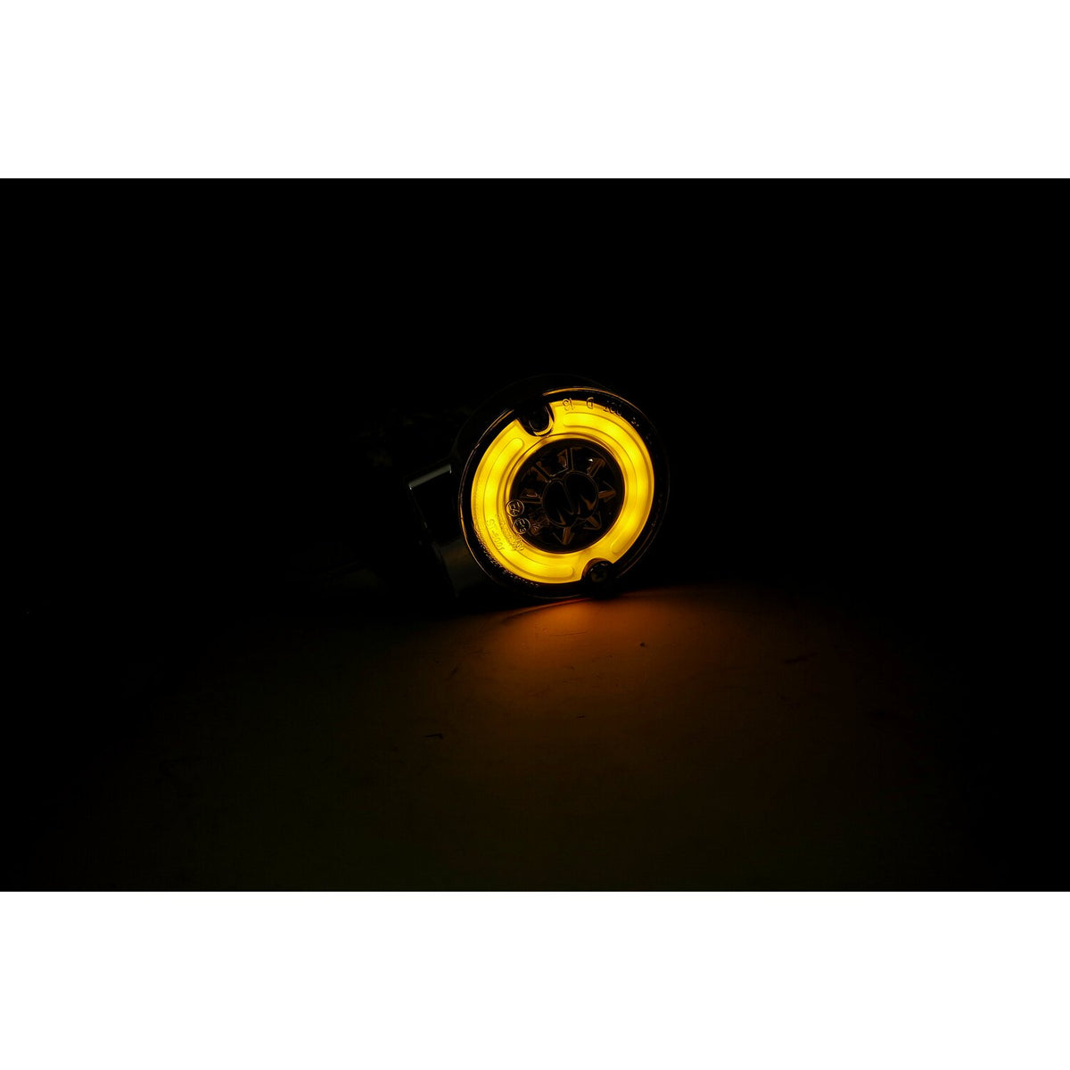 Ringers, FL LED turn signals. Front. Gloss black