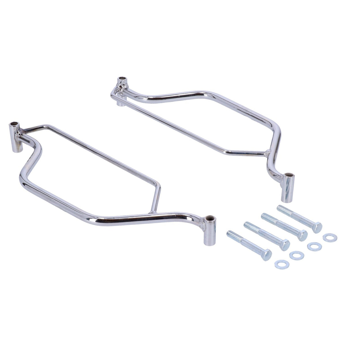 LongRide, saddlebag holder. Chrome
