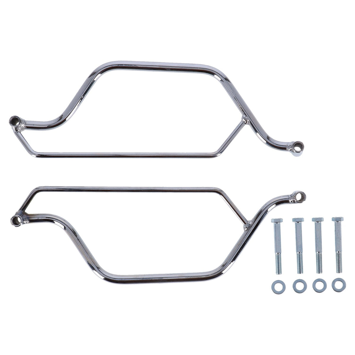 LongRide, saddlebag holder. Chrome