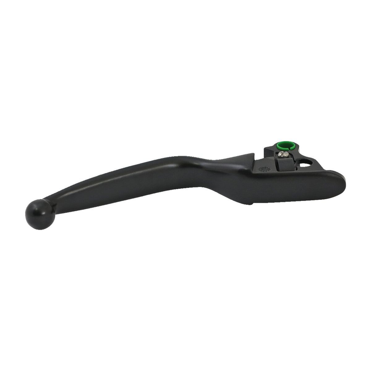 Handlebar lever kit wide blade, grooved. Black
