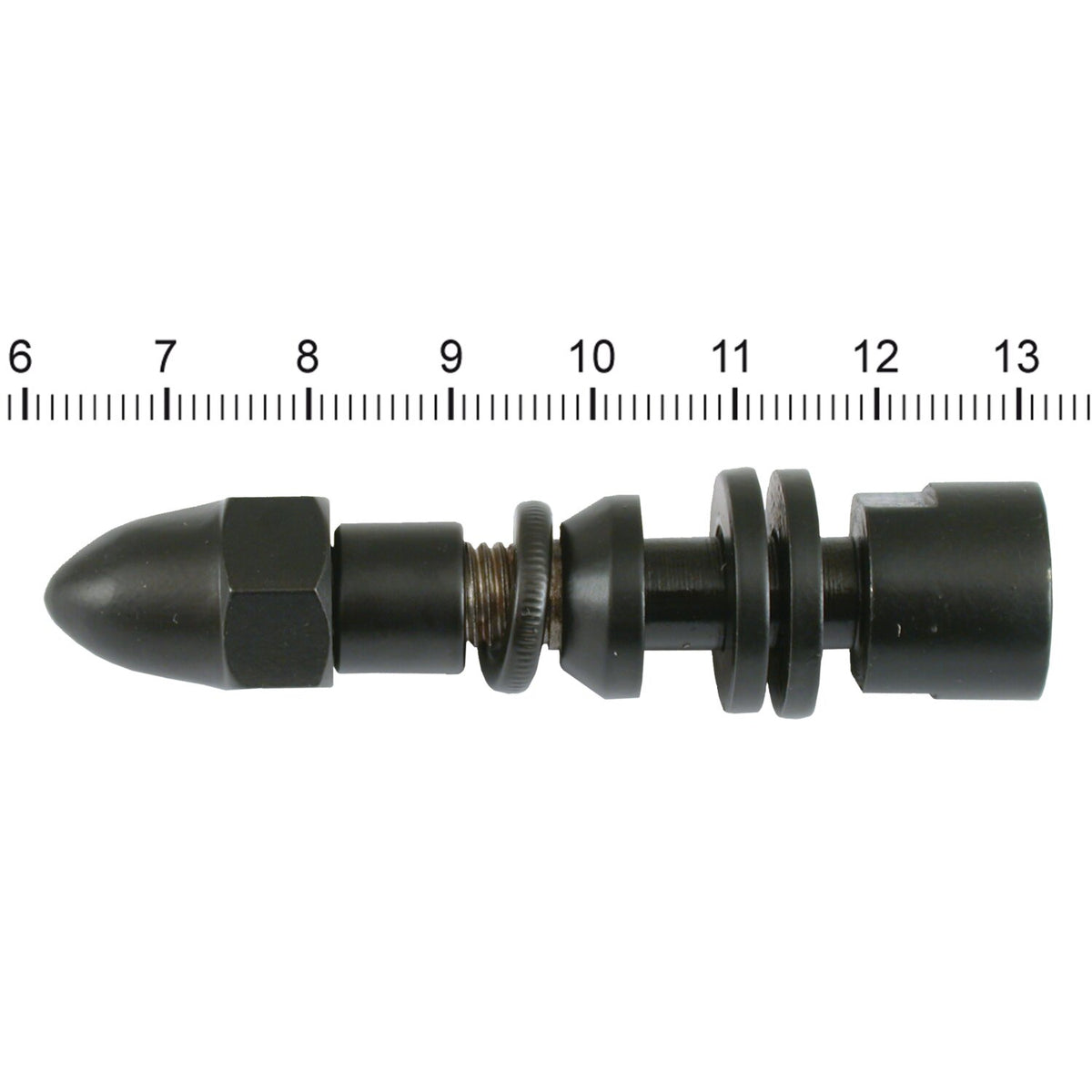 Mirror adapter M10 to H-D. Black