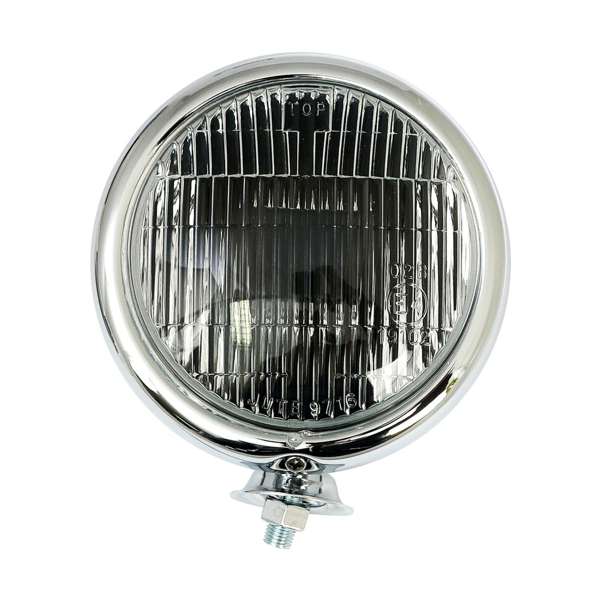 Flatty spotlamp, 4 1/2", chrome