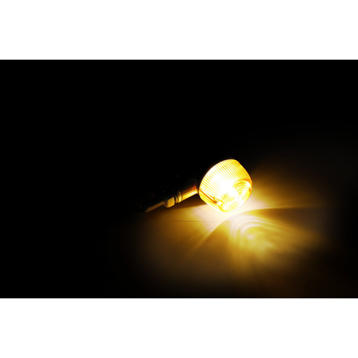 Bullet light turn signal ECE appr. Polished