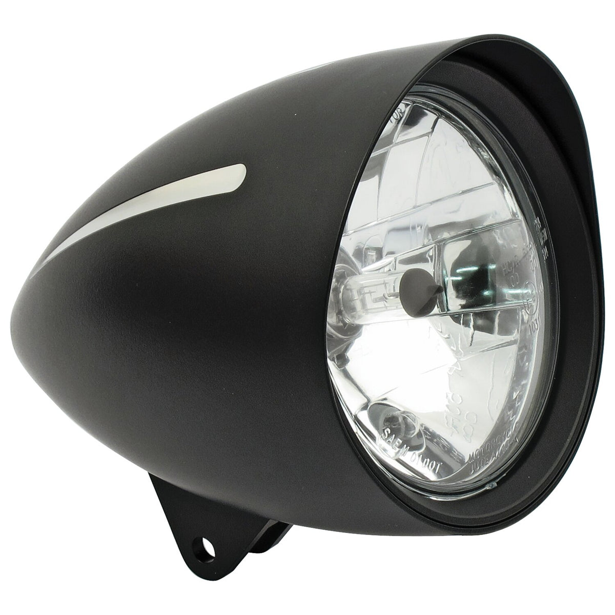 Classic I extreme 5-3/4" headlamp. with visor. Black
