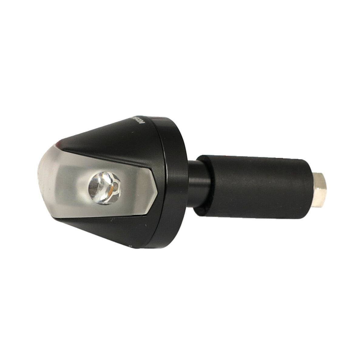 Jewel, in-bar LED turn signal. Clear lens