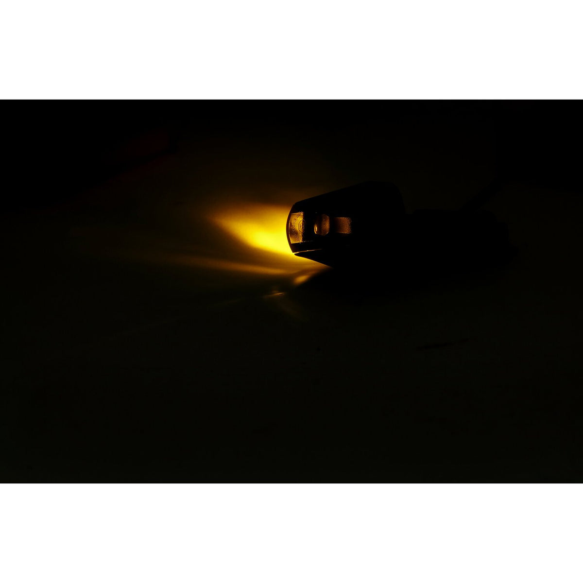 Jewel, in-bar LED turn signal. Smoke lens