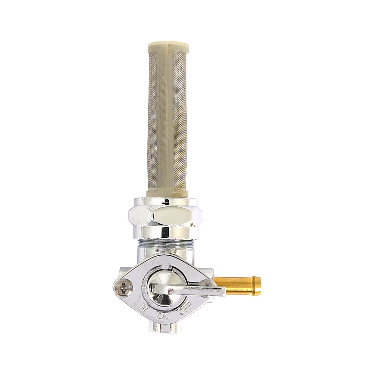 Petcock, late OEM style, right outlet