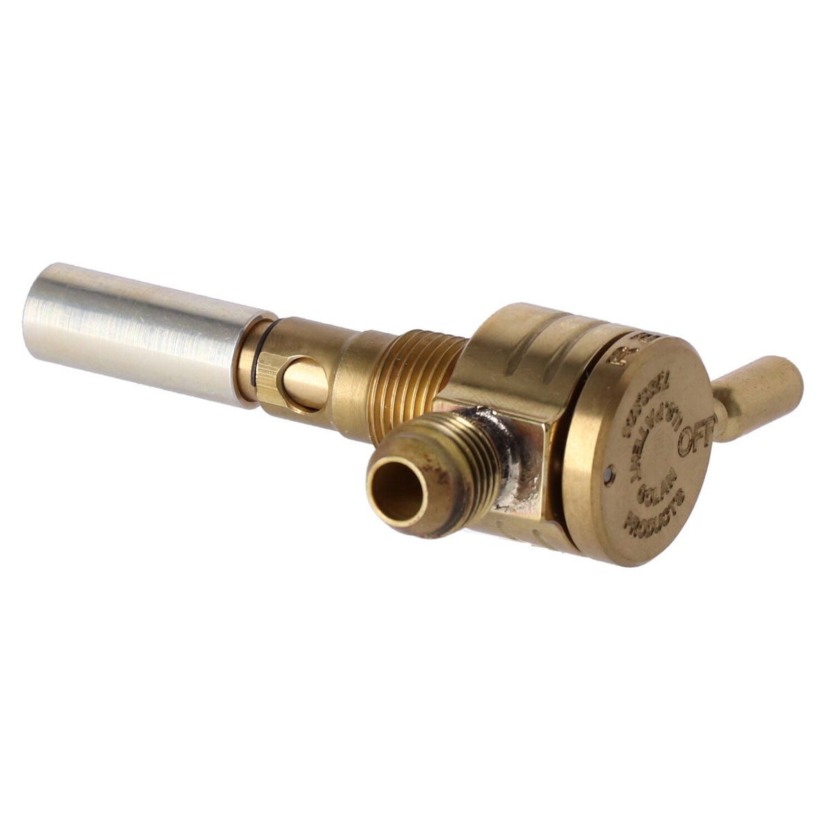 Golan, click-slick petock 3/8 NPT. Brass
