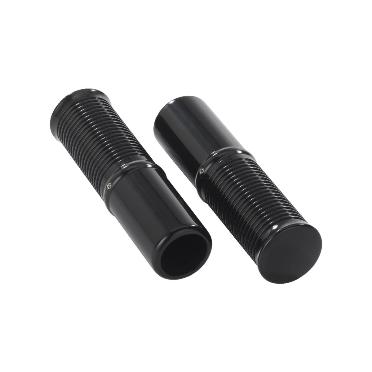 Kustom Tech, FL handlebar grip set. Internal throttle, black
