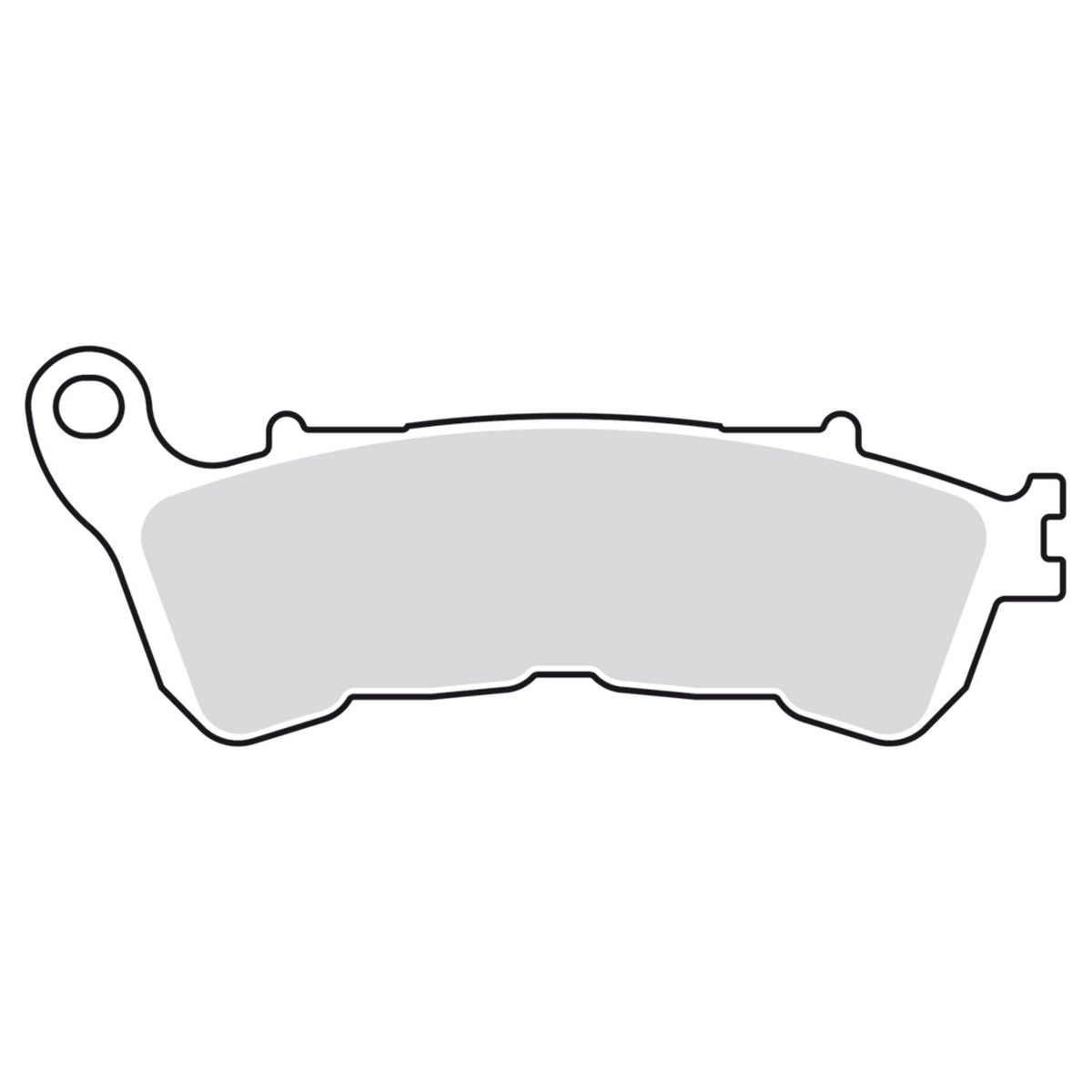 EBC, V-Pad Semi Sintered brake pads