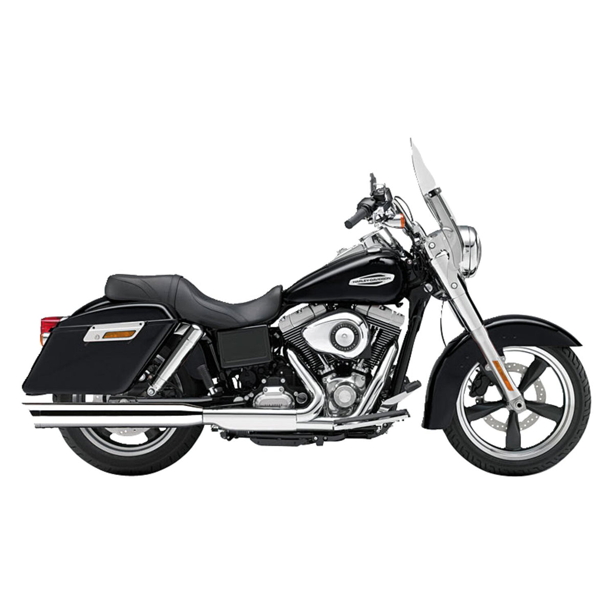 Cobra, slip-on 4" muffler with scalloped tip