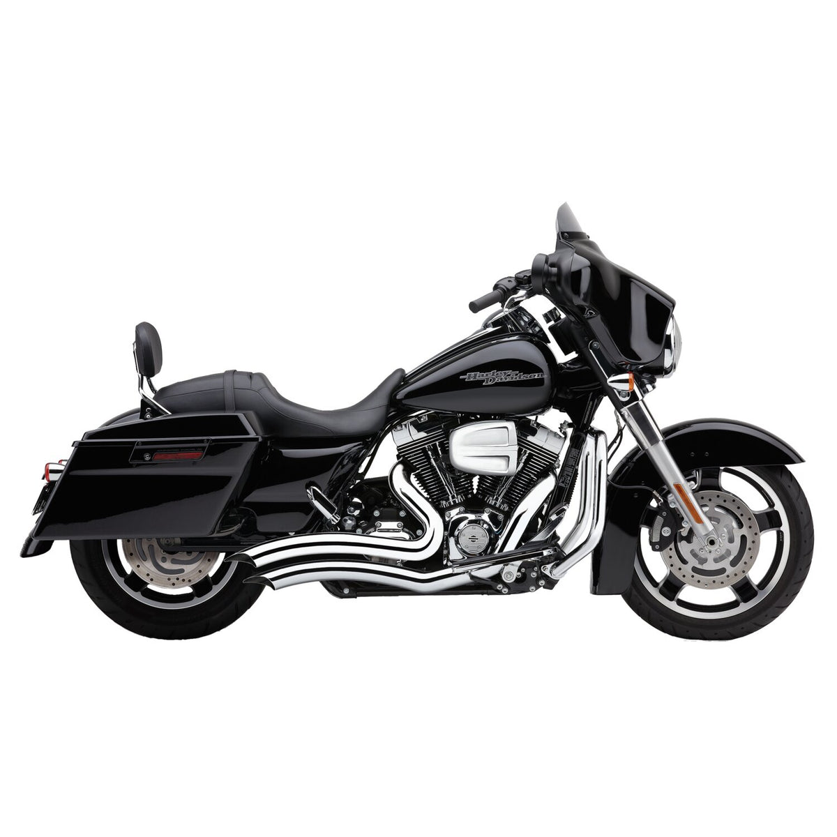 Cobra, Speedster Short Swept exhaust. Chrome