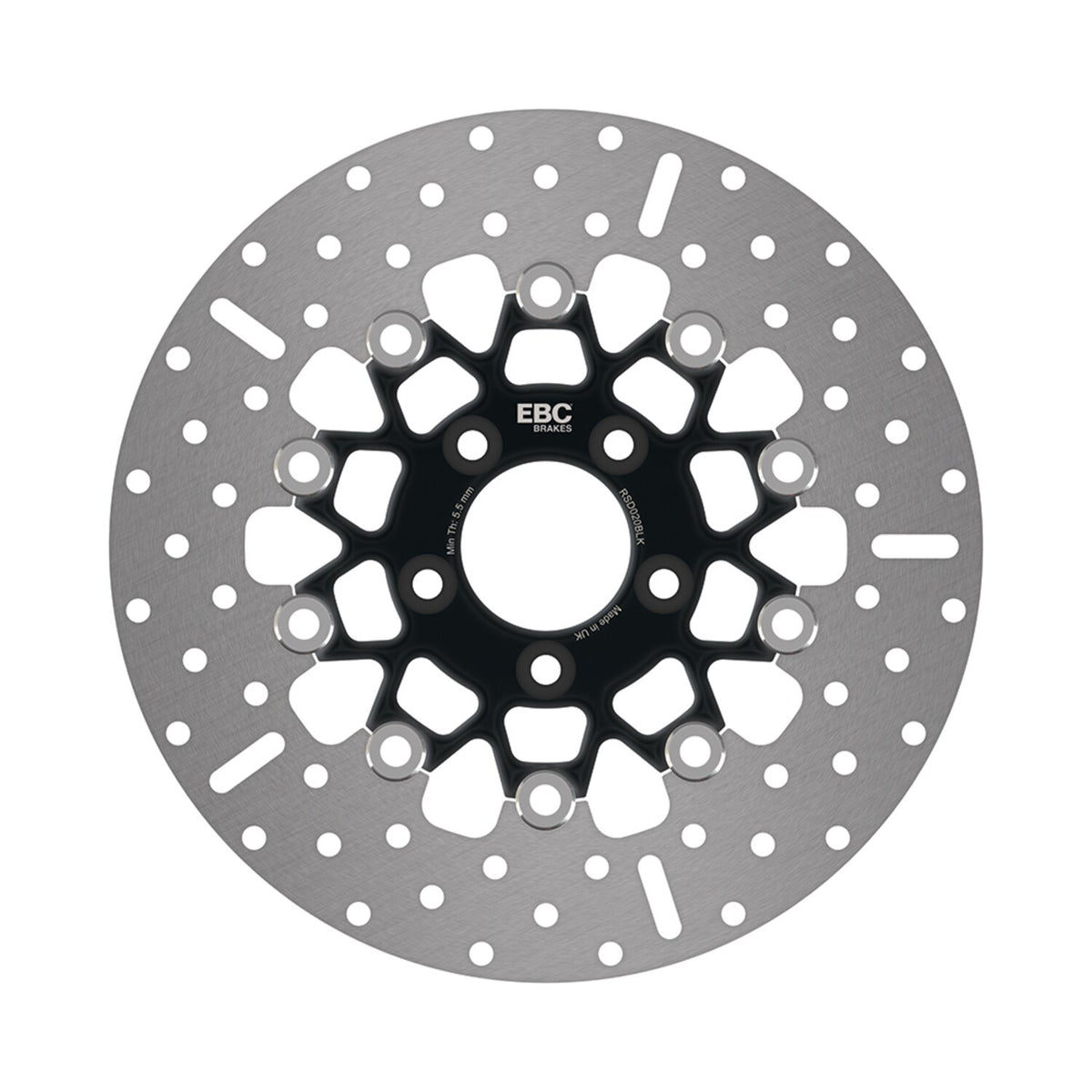 EBC. black floating rotor