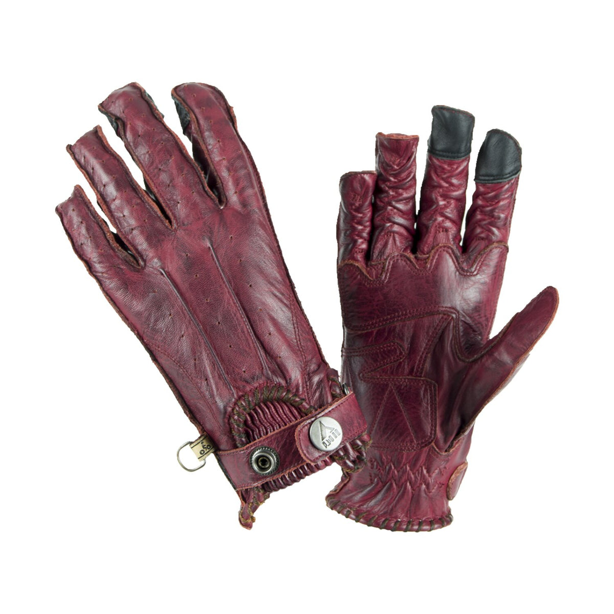 By City Second Skin gloves ladies garnet