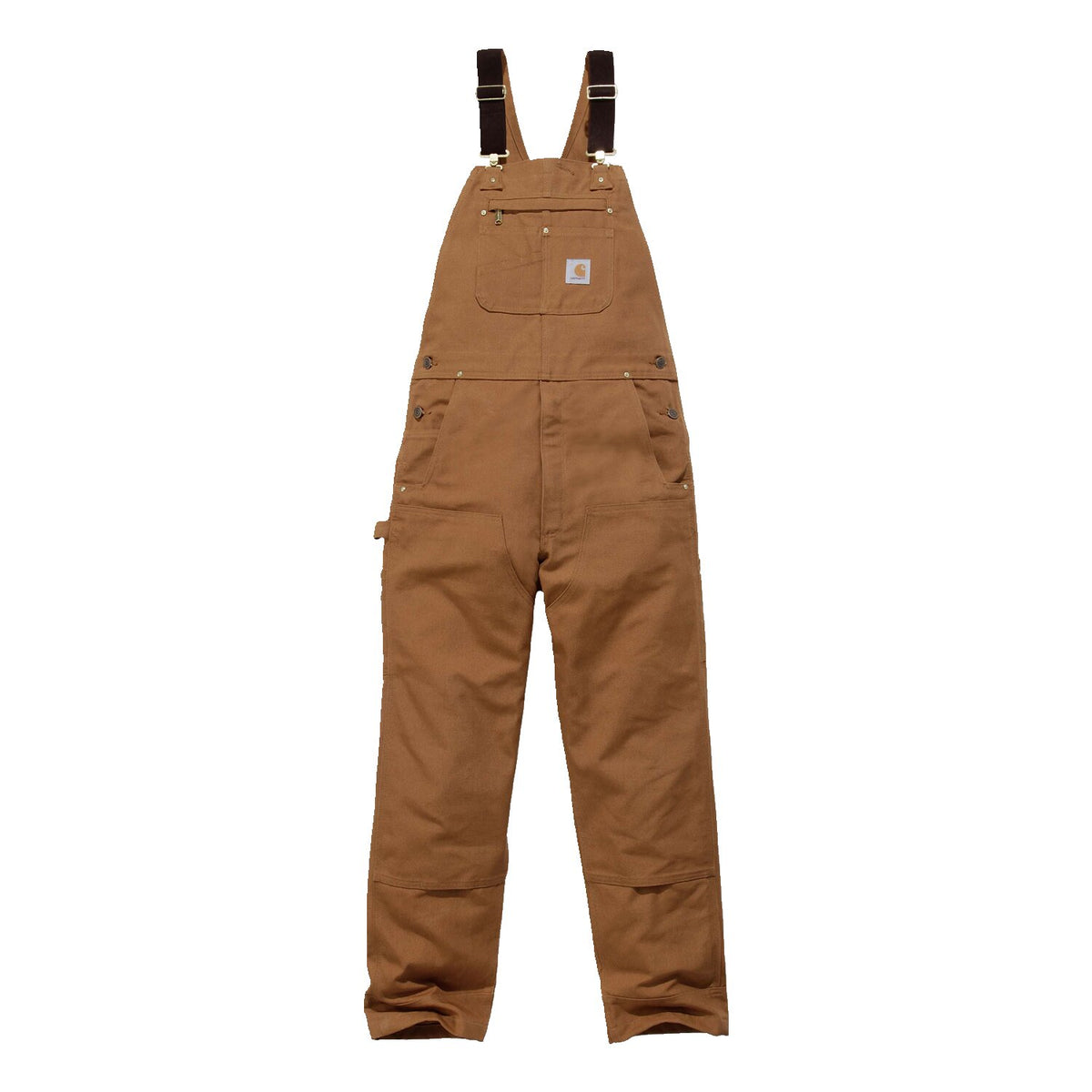 Carhartt Relaxed Fit duck bib overall carhartt®brown