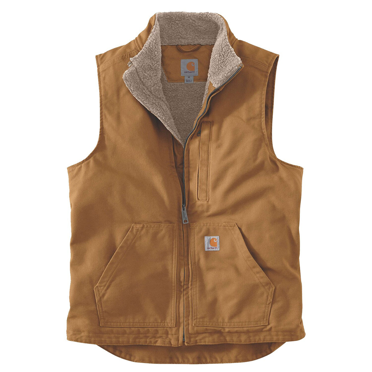 Carhartt Sherpa lined vest Carhartt brown