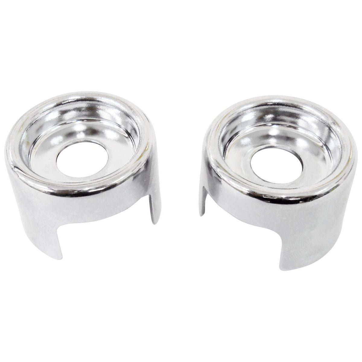 Shock stud cover kit. Chrome
