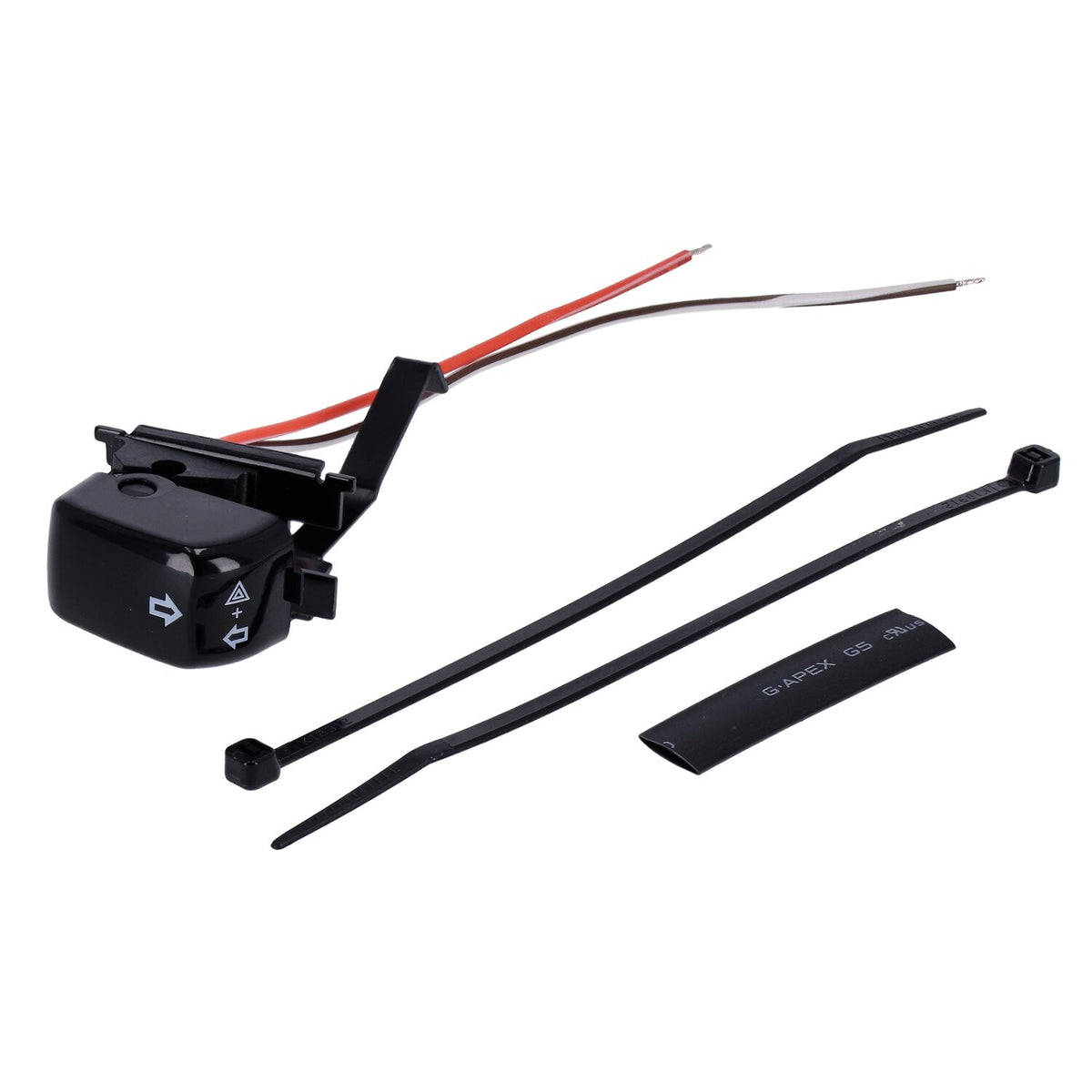 Right turn, handlebar switch. Black