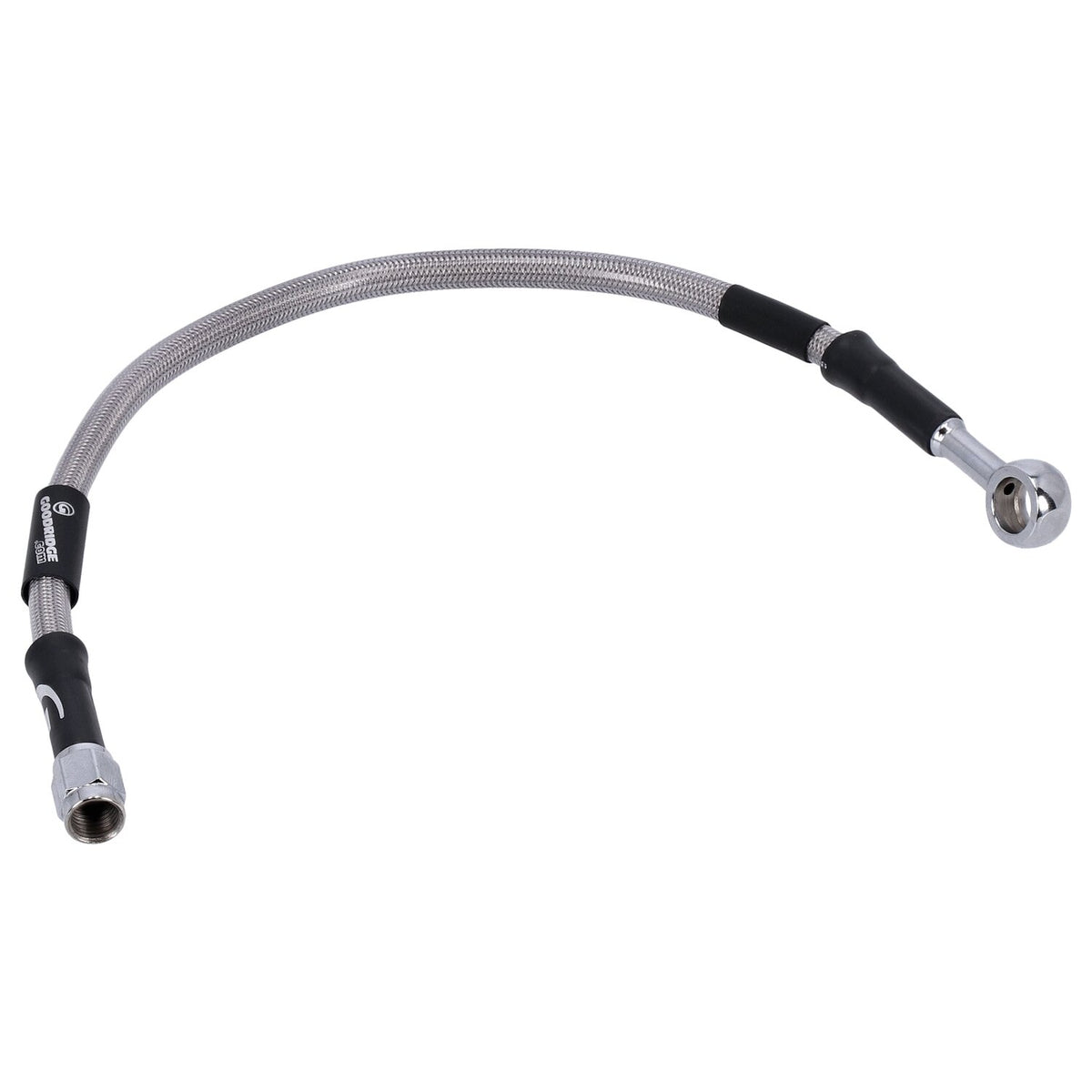 MCS by Goodridge brake line rear, stainless clear coated