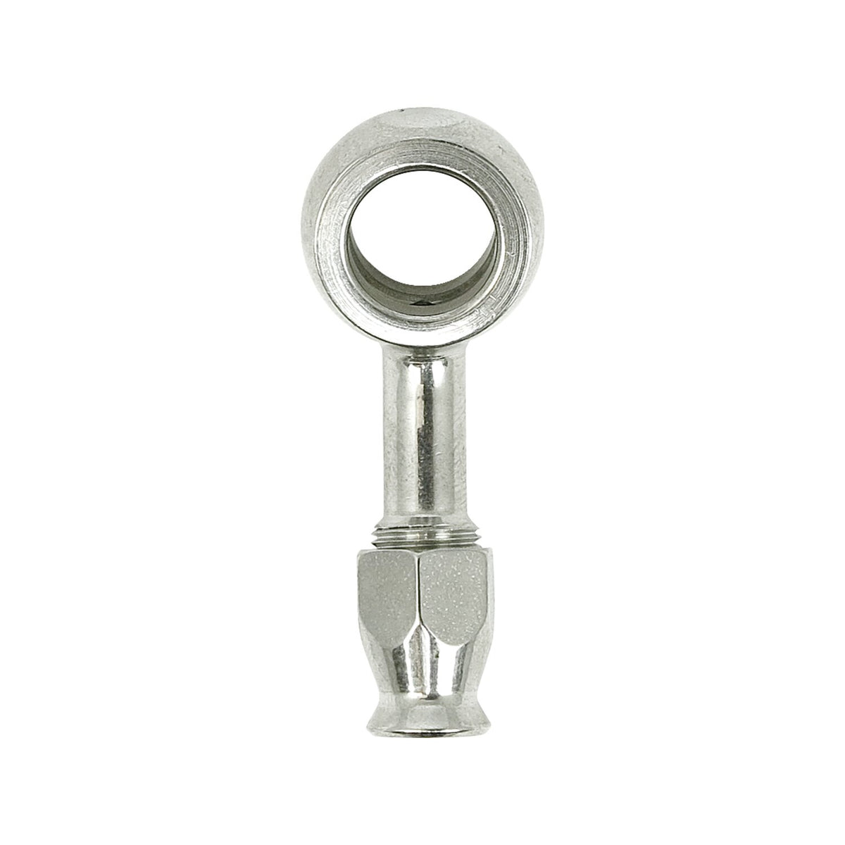 Goodridge, 12mm banjo fitting 20 degree bend. SS