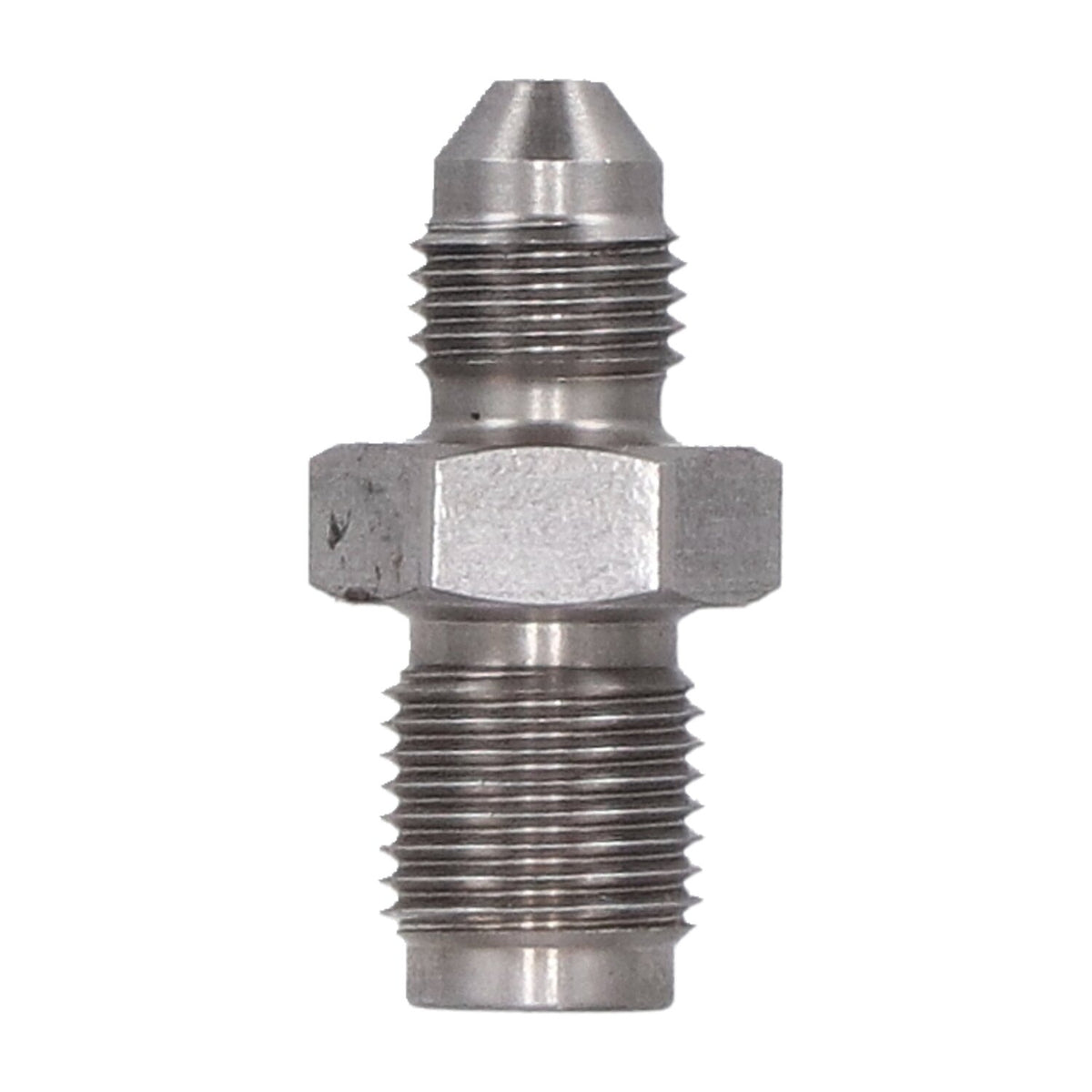 Goodridge adapter fitting, high polished stainless steel