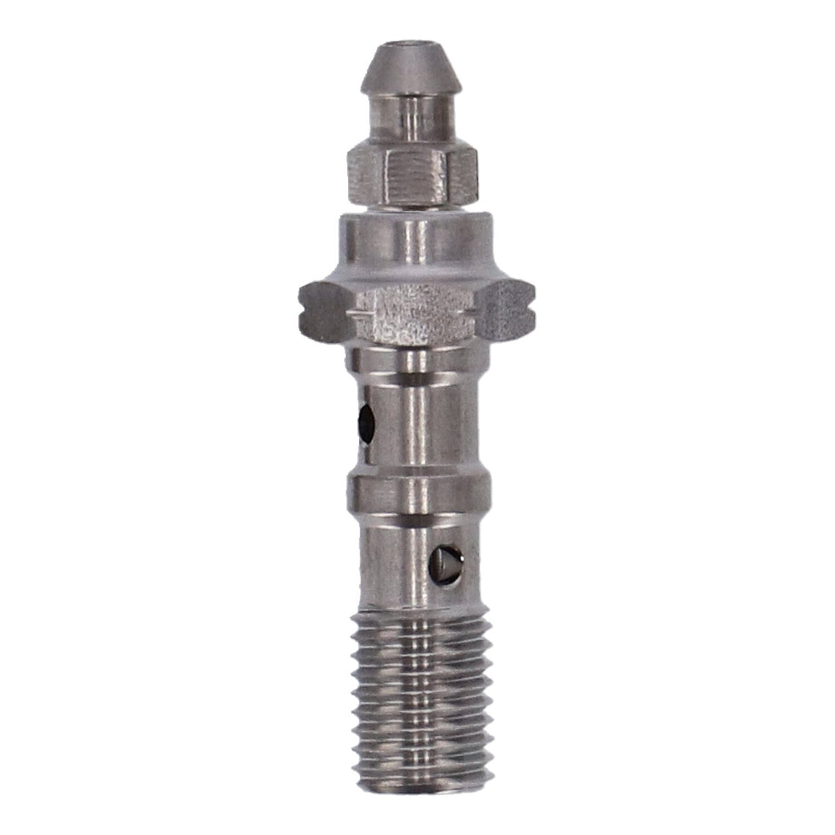 Goodridge, M10 x 1.25 double banjo bolt with bleed nipple