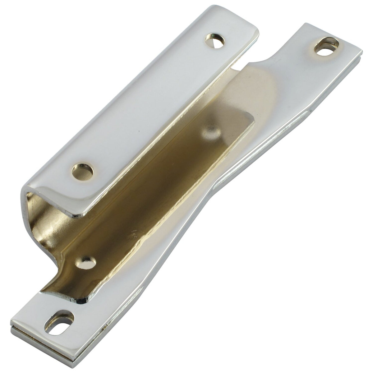 Paughco, Oil tank support bracket. Chrome
