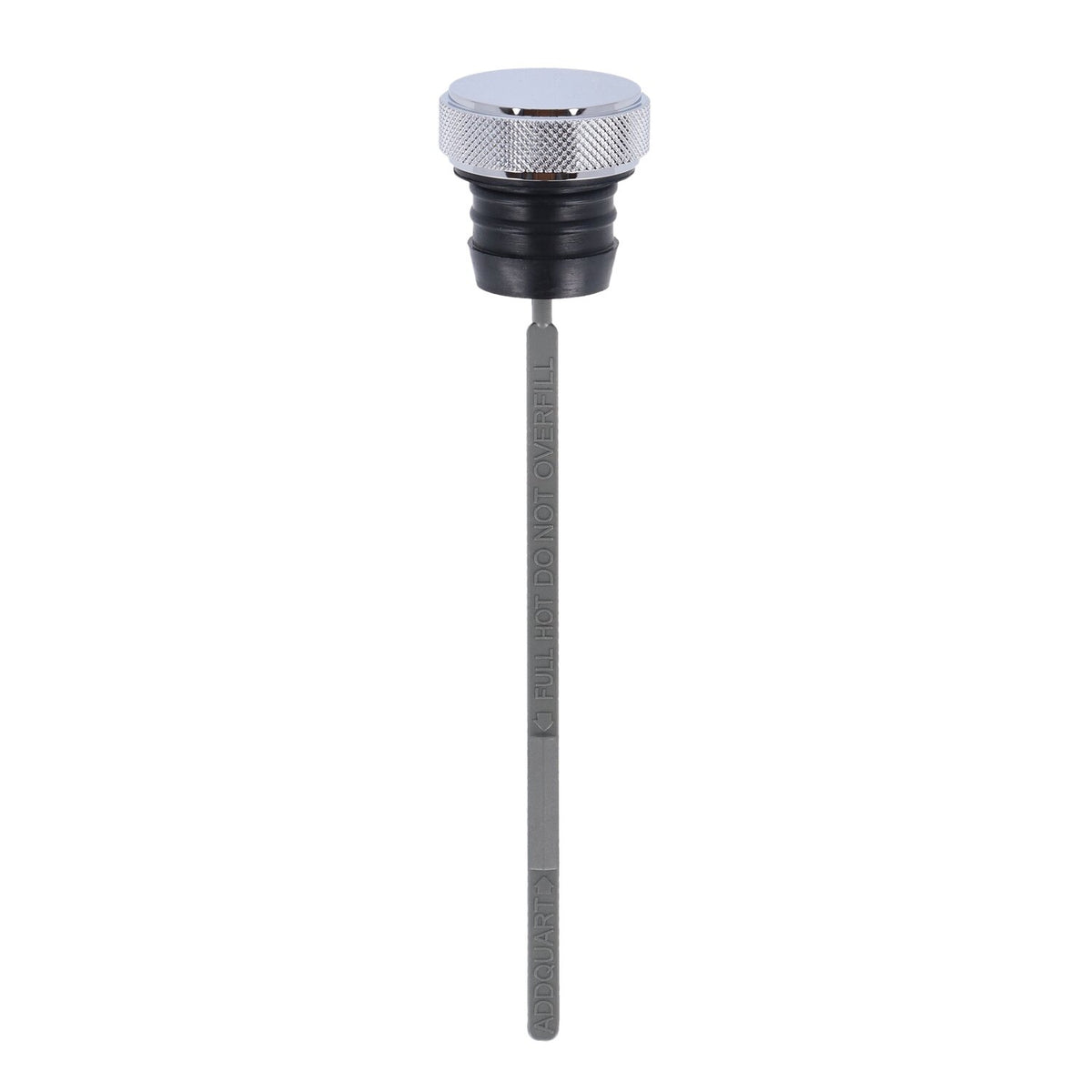 Oil tank fill plug, chrome