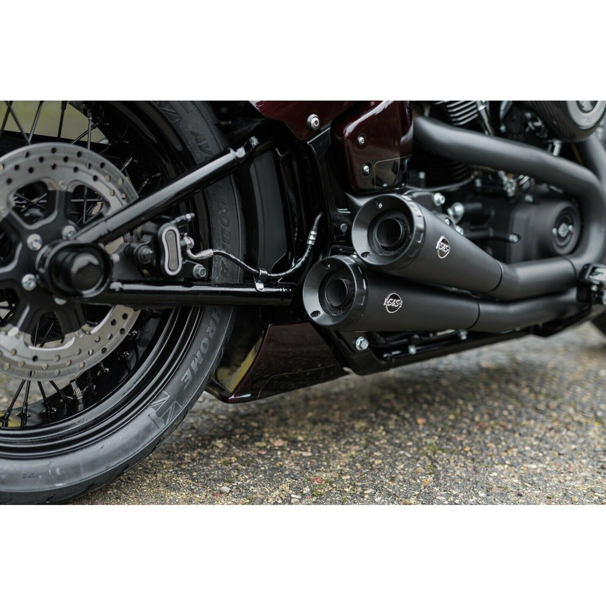 Killer Custom, back frame spoiler. Black
