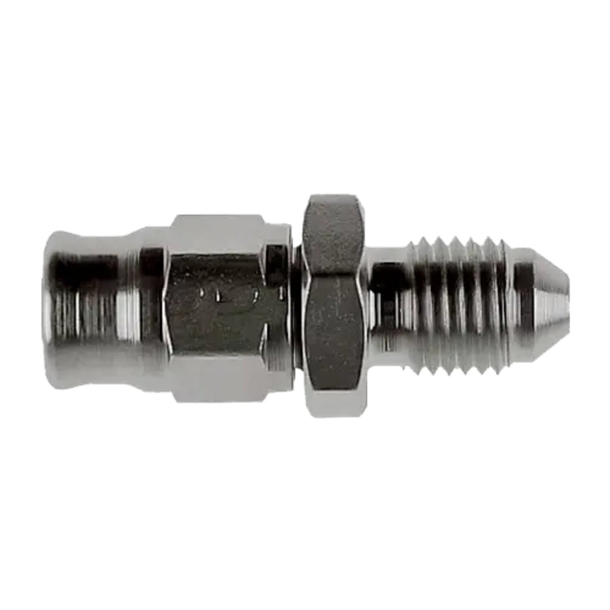 Goodridge, direct connect 3/8-24. High polished SS