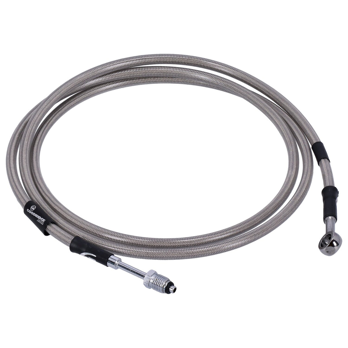 Goodridge hydraulic clutch line kit 69", clear coated