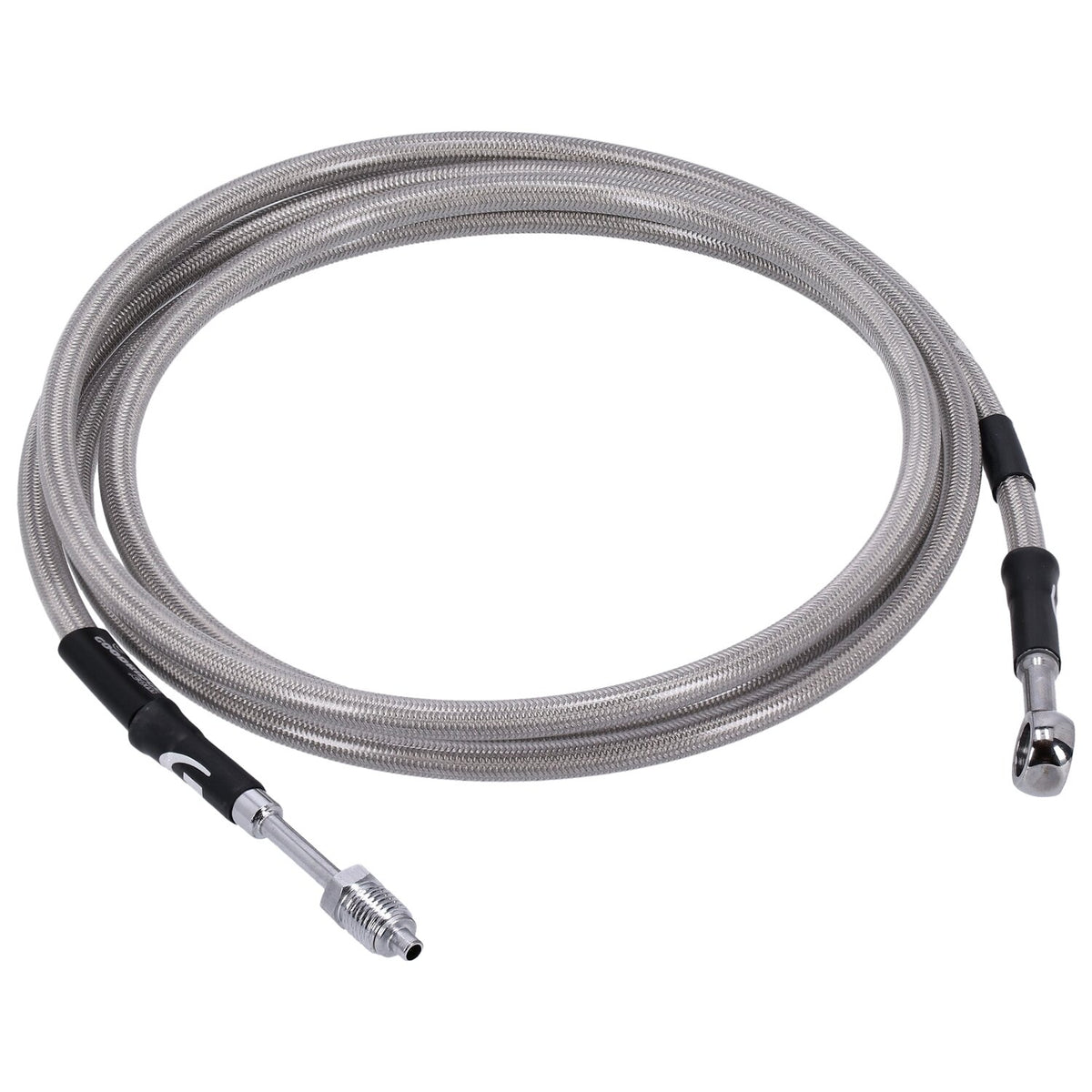 Goodridge hydraulic clutch line kit 79", clear coated