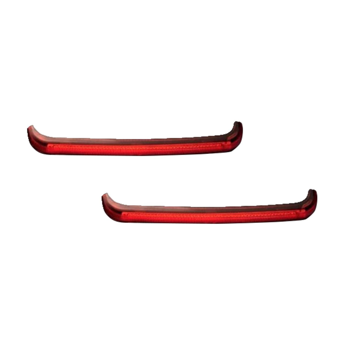 Custom Dynamics, Sequential low profile bag lights. Red