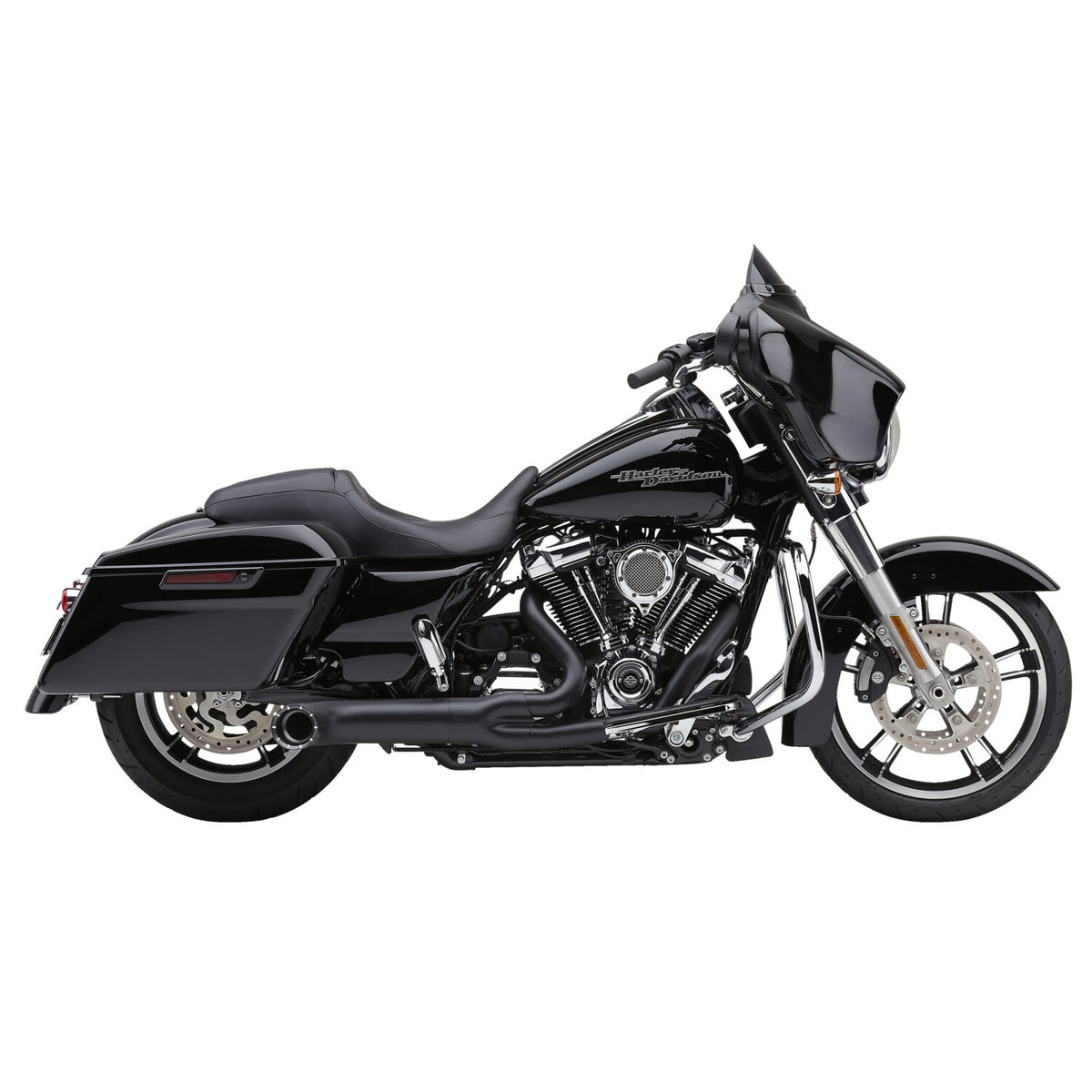 Cobra, Turn Out 2-1 exhaust. Black