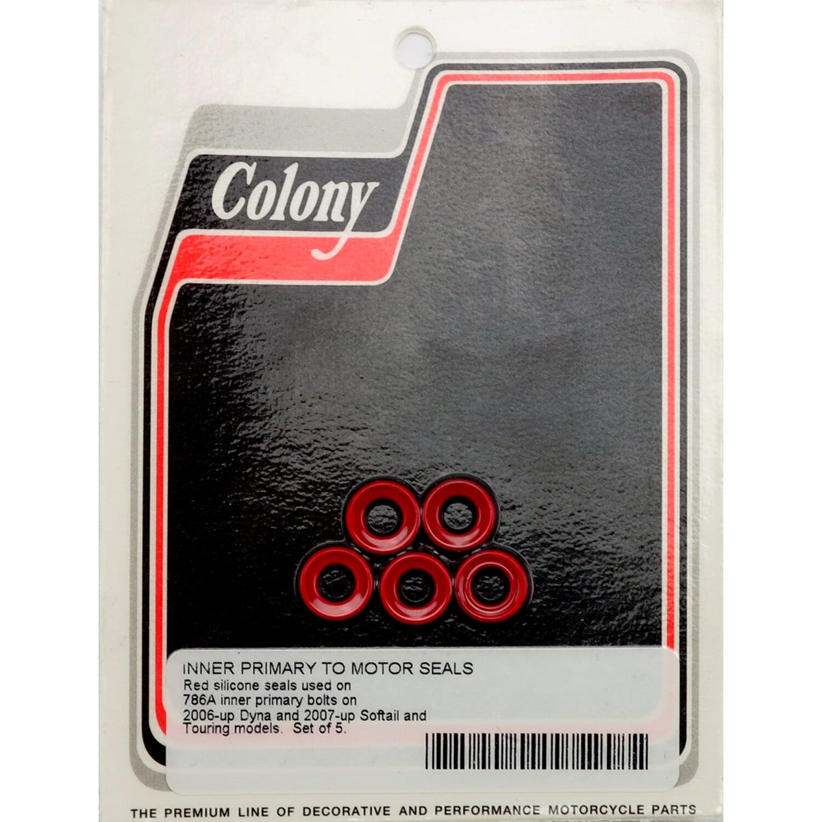 Colony, seal washer inner primary to transmission