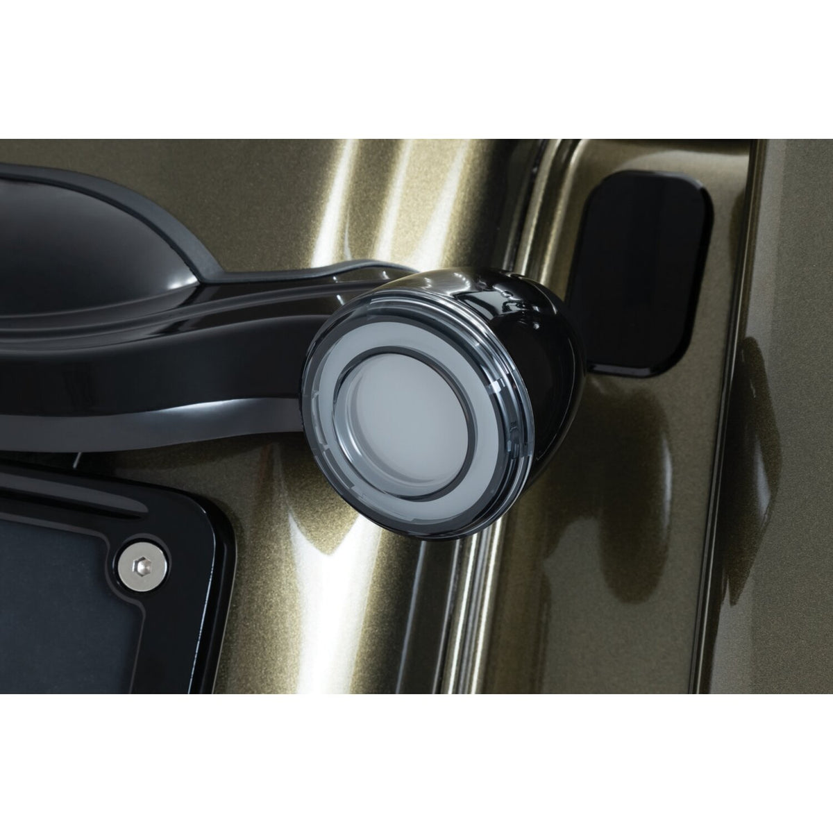 Kuryakyn, Rear tracer LED turn signal insert set. smoke lens