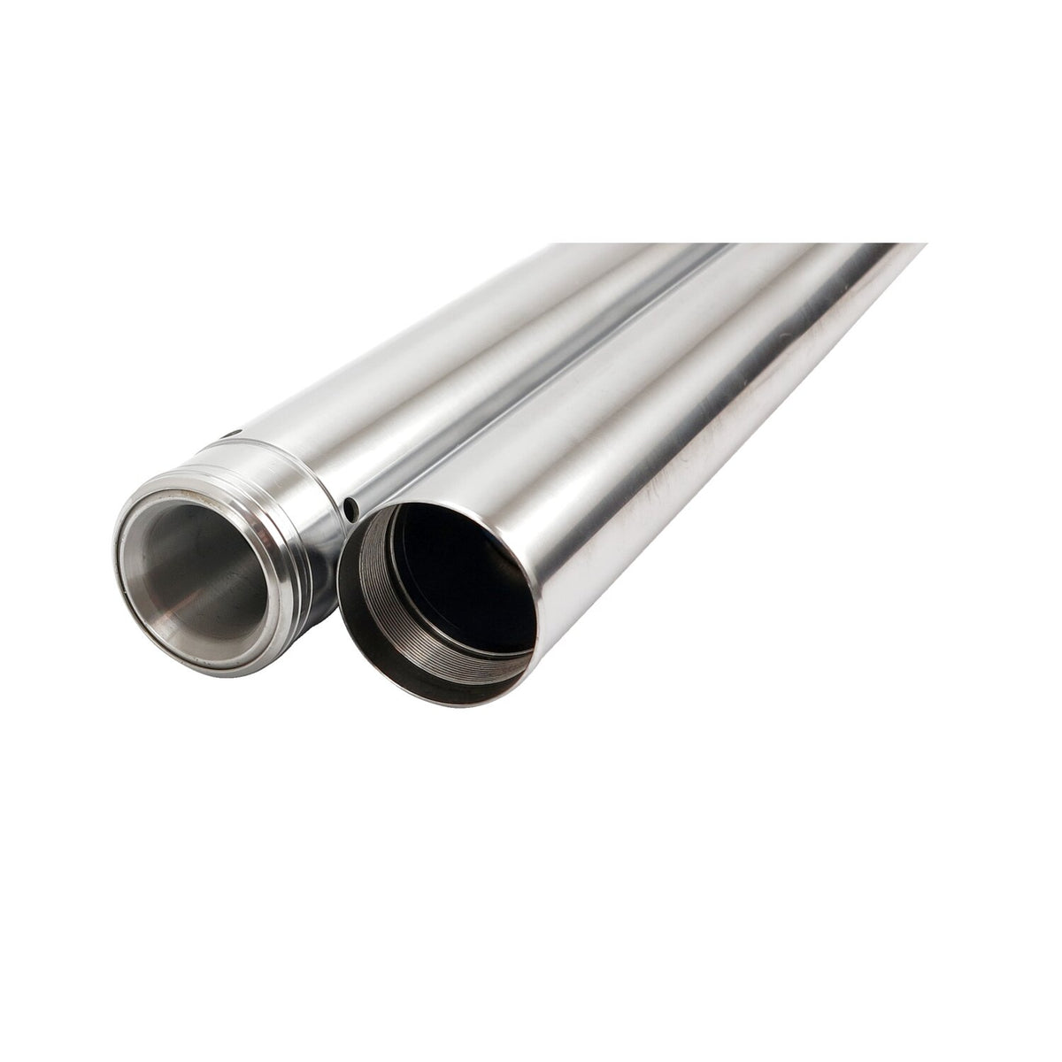 CC Eng. 49mm fork tubes, hard chrome. 22-7/8"