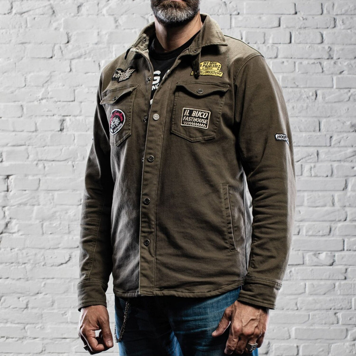 Holy Freedom Lieutenant jacket military green