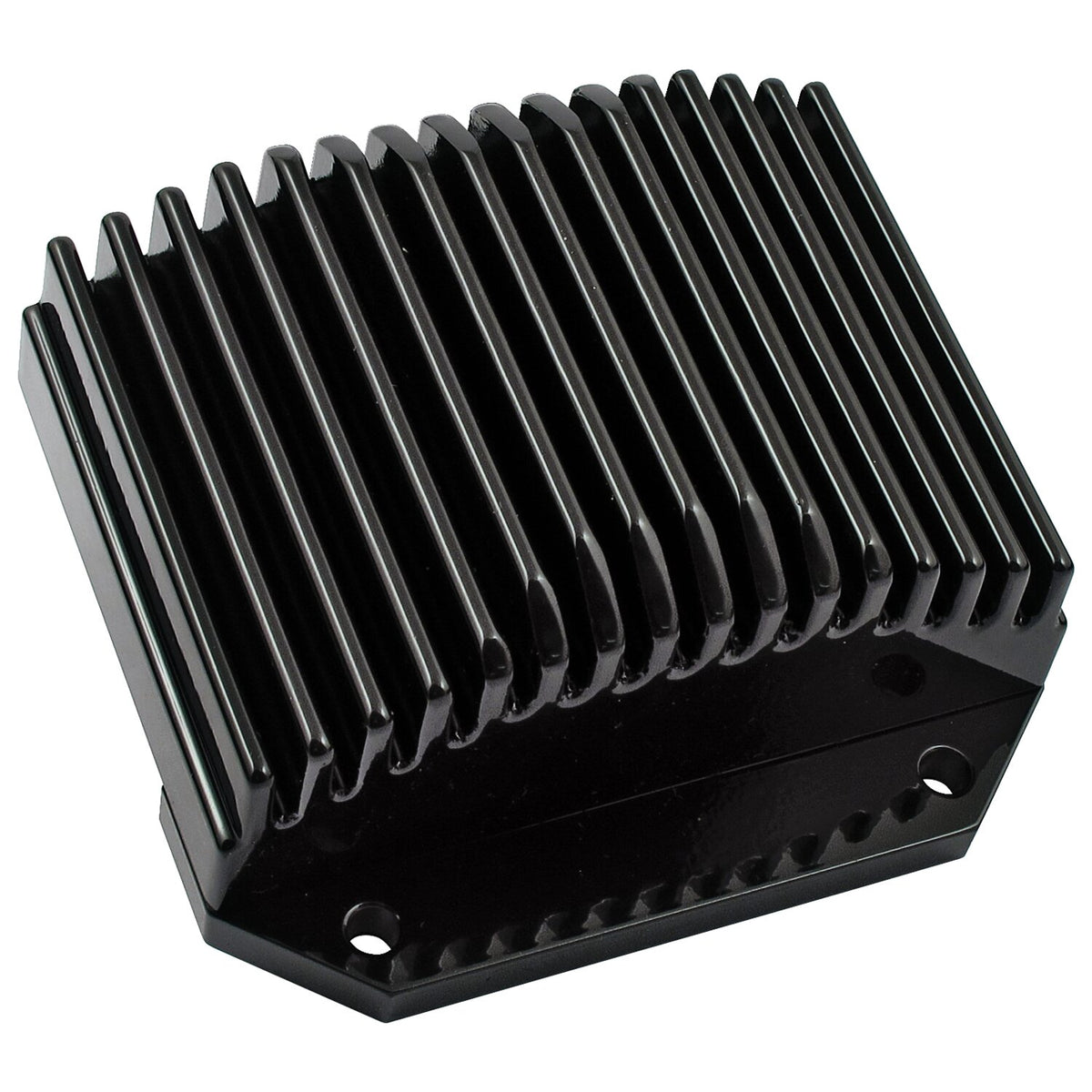 Cycle Electric, voltage regulator/rectifier. Black