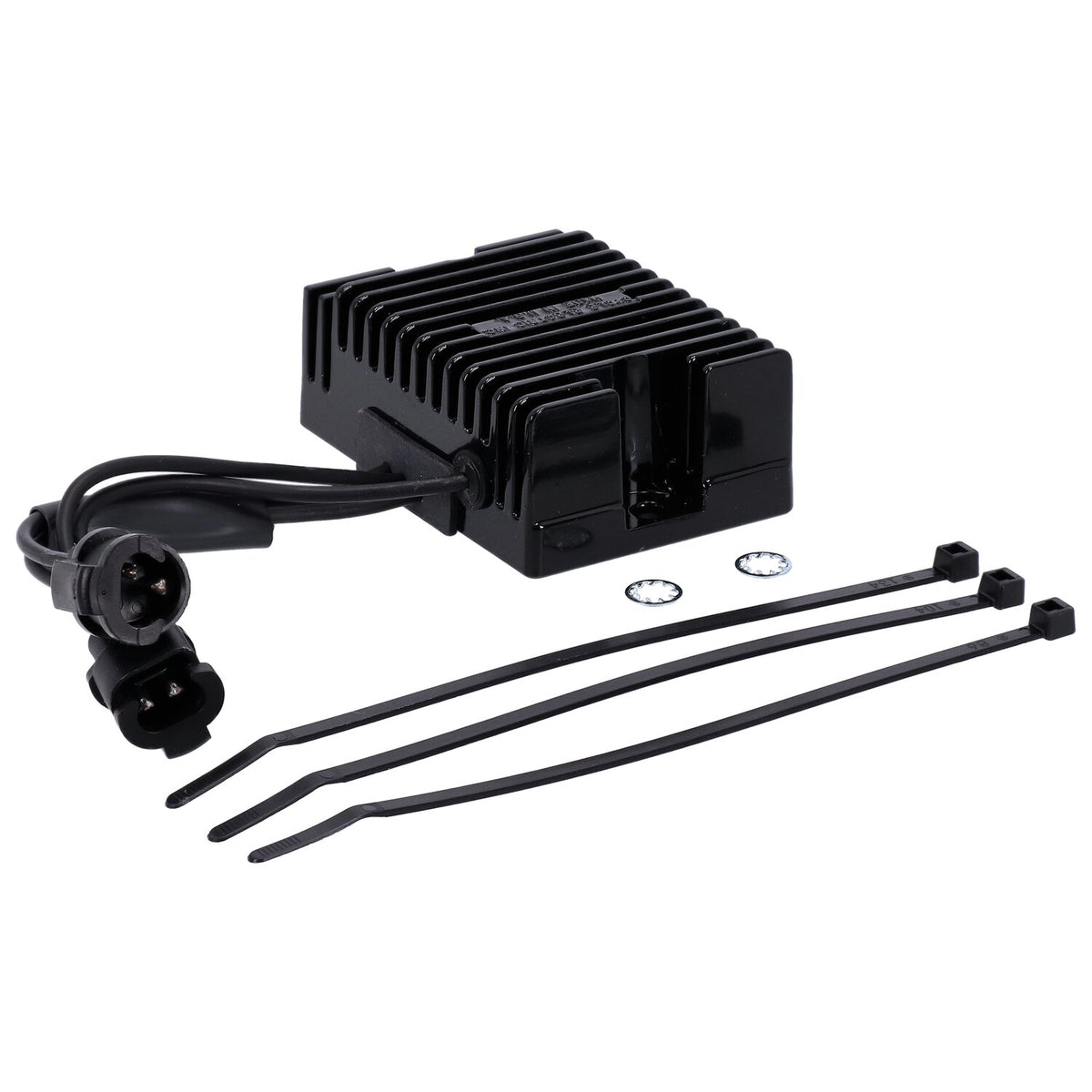 Cycle Electric, voltage regulator/rectifier. Black