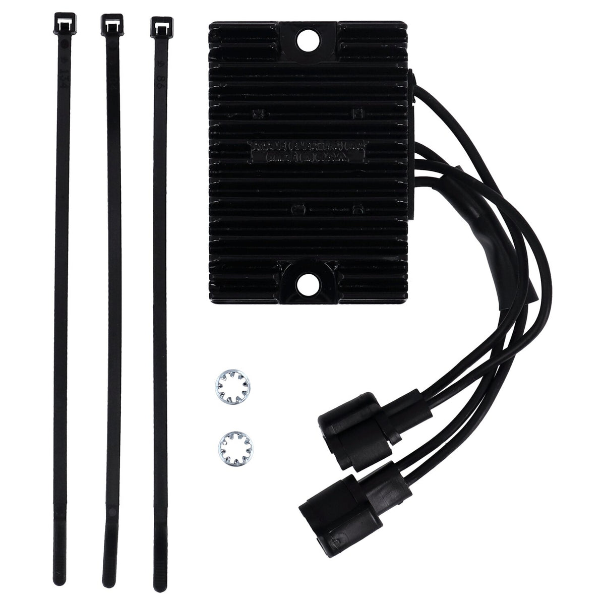 Cycle Electric, voltage regulator/rectifier. Black